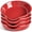 Red, variant on Ceramic Spoon Rest for Stove Top, 4.8 Inch Spoon Holder for Kitchen Counter, Kitchen Gadgets, Coffee Spoon Cradle, Home Accessories for Utensils, Set of 4, White
