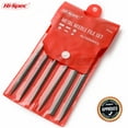 thumbnail image 3 of Hi-Spec 6pc Metal Small Needle Hand File Tool Set Kit. Fine Micro Steel Files. Flat, Half, Round & Triangle for Crafts, Metal & Wood Work., 3 of 8