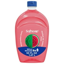 Softsoap Limited Edition Liquid Hand Soap, Watermelon Scent, 50 fl oz Refill Bottle