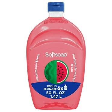 Softsoap Limited Edition Liquid Hand Soap, Watermelon Scent, 50 fl oz Refill Bottle
