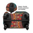 thumbnail image 4 of Kdxio Mandala Colorful 1 Pattern Luggage Cover for Travel,Elastic and Durable,Fits 18-32 Inch,Anti-Scratch Suitcase Protector, 4 of 9