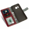 thumbnail image 2 of Mobile Phone Cover for Samsung S7 Edge Plus, Cover Premium Pu Leather Tpu Flip Cover Magnetic Closure Card Compartment Stand Function Wallet with Lanyard Protective Cover, 2 of 7