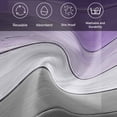 thumbnail image 5 of Purple Gray Cloth Napkins, Vintage Rustic Abstract Striped Wooden Grain Washable and Reusable Dinner Napkins Set of 4, Table Napkin for Kitchen Party Birthday Wedding Hotel Housewarming 20"x20", 5 of 8