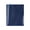 Dark Blue, variant on Heavy Duty Letter Size Plastic Pocket File Folders with Built-In Inner Pockets, Durable Waterproof Document Organizer Holders for paperwork sorting, contract filing and daily desktop document storage