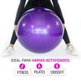 thumbnail image 3 of Pelota de ejercicio 55 cm Novandi para yoga, pilates y fitness, 3 of 9