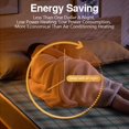 thumbnail image 3 of Manta de calefacción eléctrica con enchufe europeo de 220V, termostato automático, calentador doble para el cuerpo, colchón de cama, calentador eléctrico de alfombras, 3 of 4