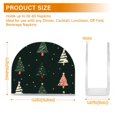 thumbnail image 4 of Yayeee Napkin Holder for Table Set of 2 Kitchen Paper Tissue Organization, Green Christmas Trees, 4 of 8