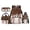 Chocolate Drip Sprinkle Baseball, variant on Pzuqiu Chocolate Drip Sprinkle Baseball Kids Backpack for School Boys 8-12 School Backpacks Sets with Lunch Bag Pencil Case Water Bottle Holder 4 pcs Travel Bookpack with Shoulder Strap for Kids 8-12