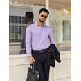 thumbnail image 3 of COOFANDY Men's Dress Shirt Business Casual Button Down Shirt Long Sleeve Formal Shirt for Men, 3 of 6