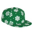 thumbnail image 2 of Uemuo Snowflake Pattern Women's Baseball Cap,Straight Brim Hat,Golf Dad Hat,Travel Hat,Sun Protection Cap,Everyday Accessory, 2 of 9