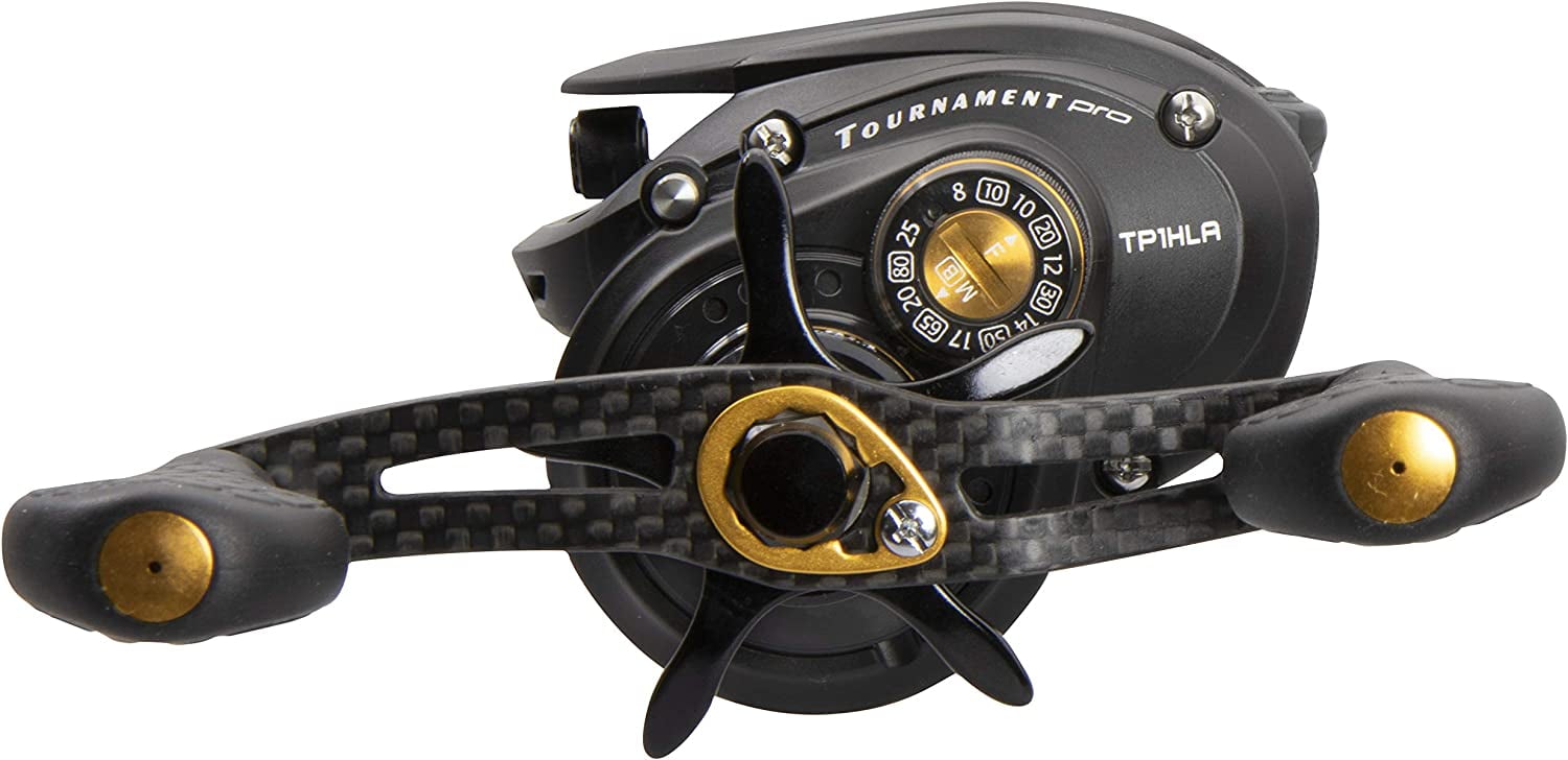 Lew's Tournament Pro LFS Speed Spool Baitcast Fishing Reel, Left-Hand  Retrieve, 7.5:1 Gear Ratio, 11 Bearing System with Stainless Steel Double  Shielded Ball Bearings, Black 