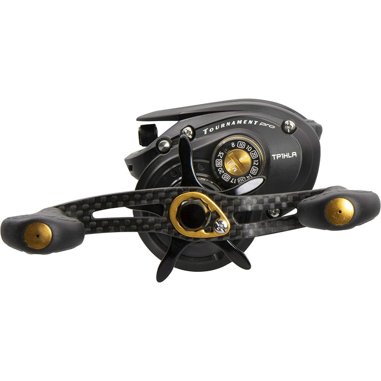 Lew's Tournament Pro LFS Speed Spool Baitcast Fishing Reel, Left-Hand  Retrieve, 7.5:1 Gear Ratio, 11 Bearing System with Stainless Steel Double  Shielded Ball Bearings, Black 