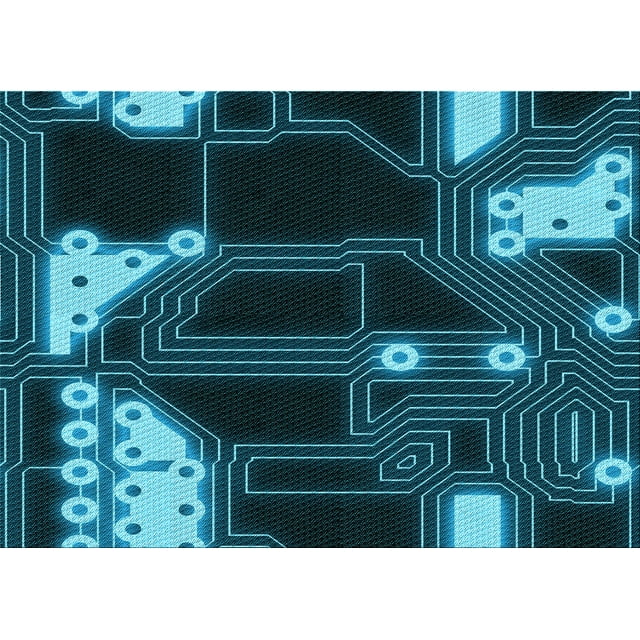 Ahgly Company Machine Washable Indoor Rectangle Transitional Dark Turquoise Green Area Rugs, 2' x 3'