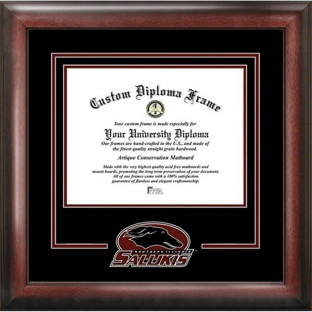 Illinois University Diploma Frame - Southern Illinois University 8.5