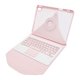 thumbnail image 3 of Funda para teclado con teclado inalámbrico, panel táctil, portalápices integrado, funda para teclado para IOS Tablet Pro 11 pulgadas 4.° 3.° 2.° rosa, 3 of 8