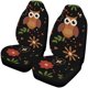 thumbnail image 1 of ABPHQTO Juego de 2 fundas para asientos de coche Cute Owls Universal Auto Asientos delanteros Protector para coche, SUV Sedan, camión, 1 of 3