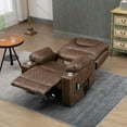 thumbnail image 5 of JUUXO Oversized Lift Chair Lay Flat Recliner, Large Power Lift Recliner for Elderly, Extra Wide Heated Massage Chair for Adult 400 lbs, 5 of 9