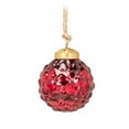 thumbnail image 3 of MDR Trading AB-44-APOTHECARY-122 2 in. Jar of Embossed Ball Ornament - Red & Gold - Set of 20, 3 of 3