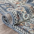 thumbnail image 5 of Well Woven Salerno Bohemian Vintage Medallion Blue Distressed 2'3" x 7'3" Runne Area Rug, 5 of 8