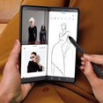 thumbnail image 4 of Para Galaxy Z Fold 3 High Sensitivity Stylus F9260 TeléFono con Pantalla Plegable W22 Stylus W2022 Spen con Recarga de Repuesto, 4 of 10