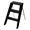 Black, variant on Ladder Shelf, Multifunctional 3-Tier Bookshelf, Stylish Bedroom Shelves Double As Bedside Table, Side Table For Home Living Room, Kitchen And Bedroom,Red