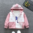 thumbnail image 4 of KYAIGUO Manteaux à Capuche pour Filles Enfants 1-7 Ans Manches Longues Chandails en Molleton, 4 of 9