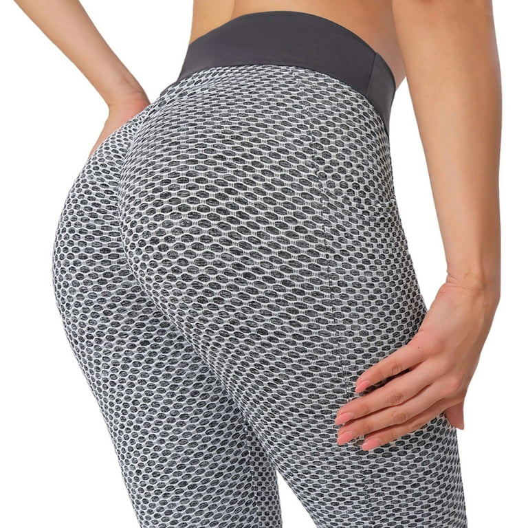 Aayomet Yoga Pants Women's Bootcut Yoga Pants with Pockets High Waist Flare  Leggings Stretchy Wide Leg Dress Pants,Gray L 