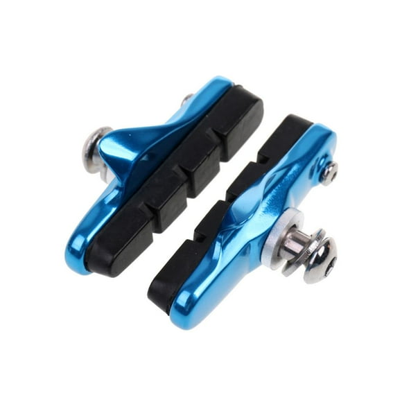 2 Pcs Supports Durables de Frein de Vélo, Plaquettes, Outils, Accessoires d'Extérieur, Bleu