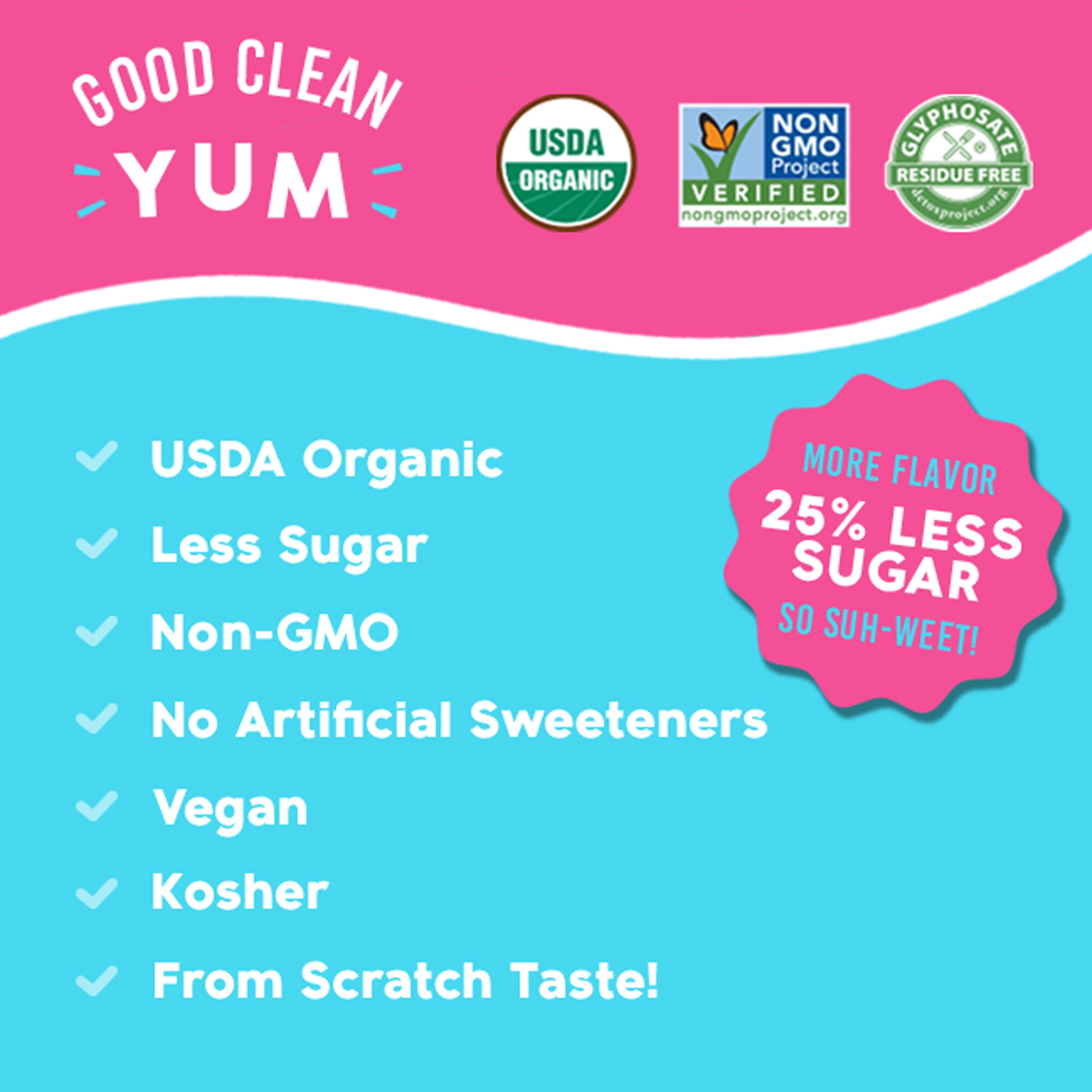 Foodstirs Junk-Free Bakery, Organic Simply Sweet Vanilla Cake Mix, 25% Less Sugar, Dairy Free 18 oz