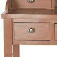 thumbnail image 3 of Safavieh Landon 36" Writing Desk in Henna Brown, 3 of 4