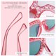 thumbnail image 5 of KAKOWELY 2 gafas de sol cuadradas de moda para mujer, gafas de sol de verano para exteriores., 5 of 5