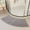 Gray-GY Home Decor, variant on karymi Solid Color Curved Bathroom Floor Mat Fan Shaped Water Absorbing Foot Mat for Household Bathroom Shower Room Non Slip Door Mat Carpet Bedroom Decor Living Room Decor
