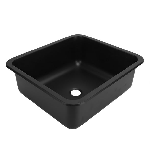 Fregadero para RV, Fregadero de Cocina para RV de Acero inoxidable, Fregadero de Un seno, 400x360x150 mm, Lavabo para Lavamanos, Fregadero de Barra de Gran Capacidad