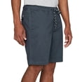 thumbnail image 3 of Buffalo David Bitton Men's Henry Drawstring Pull-On Shorts (Blue, XX-Large), 3 of 3