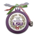 thumbnail image 2 of LSU Tigers Wreath Kickoff Painted Ornament, 2 of 2