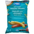 thumbnail image 1 of Great Value Zesty Ranch Veggie Straws, 1 of 4