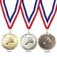 thumbnail image 3 of Medalla Bádminton 5 Cm Oro/plata/bronce para Actividades Fiesta (oro), 3 of 6
