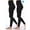 2，Black, variant on FITVALEN Women Anti-Cellulite Seamless High Waisted Compression Slim Leggings Tummy Control Shapewear Pants