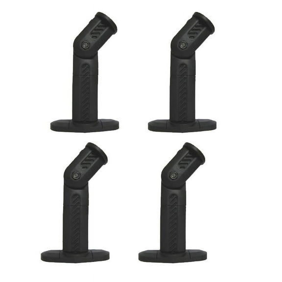 VideoSecu One Pair of Deluxe Speaker Mount for Home Theater Surround Sound Satellite Speaker on Wall and Ceiling 1YP