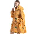 thumbnail image 5 of Msrlassn Hoodie Blanket for Women Adults Wearable Hooded Sweatshirt Pullover, Wearable Blanket Hoodie Super Soft Warm Cosy Sweatshirt with Big Pocket, 5 of 5