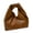 Brown, variant on Trendy Handbag Lightweight and Retro Spacious Shoulder Bag PU Leather Underarm Purse Suitable for Various Outfits