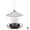 Grau, variant on FurNest Bird Feeder For Outdoors Hanging Automatic Food Feeding Tool Bird Feeder Feeding Food Dispenser Multiple R1z4 Hole C