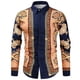 thumbnail image 1 of Camisa de manga larga con estampado de bronceado informal de moda de otoño para hombre Pompotops oipoqjl26396, 1 of 8