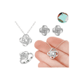 thumbnail image 1 of Juego De Collar Xtellar De Anillo Y Aretes, 1 of 3