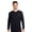 Black, variant on Next Level Unisex CVC Long Sleeve T-Shirt 60/40 Ring-spun Cotton/Polyester Classic Tee Shirts (Black , S)