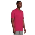 thumbnail image 2 of Polo Piqué de Algodón Sólido para Hombre U.S. Polo Assn. New England Berry XL, 2 of 4