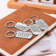 thumbnail image 4 of KeyChain Family Gifts Mother Father Daughter Necklace Key Chain Pendant, 4 of 5
