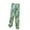 #570-Green, variant on Women's Printed Retro Pajama Pants with Elastic Waist and Loose , Slimming Design with Cuffed Ankles for Sleep, Lounge and Daily Wear