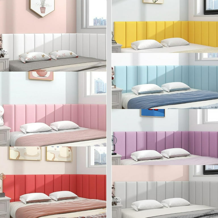 Wall cushion top for bed