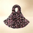thumbnail image 5 of Elegant Thin Printed Scarf with Soft Drape Multi-Use Accessory for Beach, Office & Casual Outfits, 5 of 5